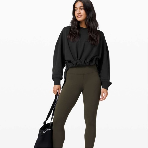 Lululemon Bounce to bliss sweatshirt in black - Picture 3 of 12